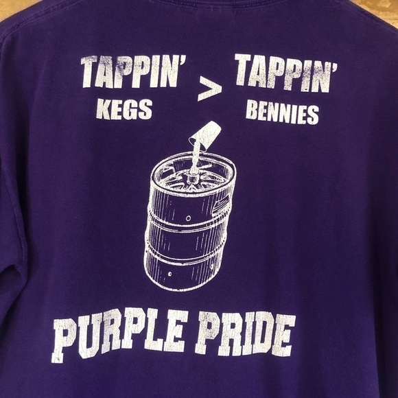 UST Tappin Bennies Unauthorized University of St. Thomas GAME DAY tee size M - Picture 9 of 11